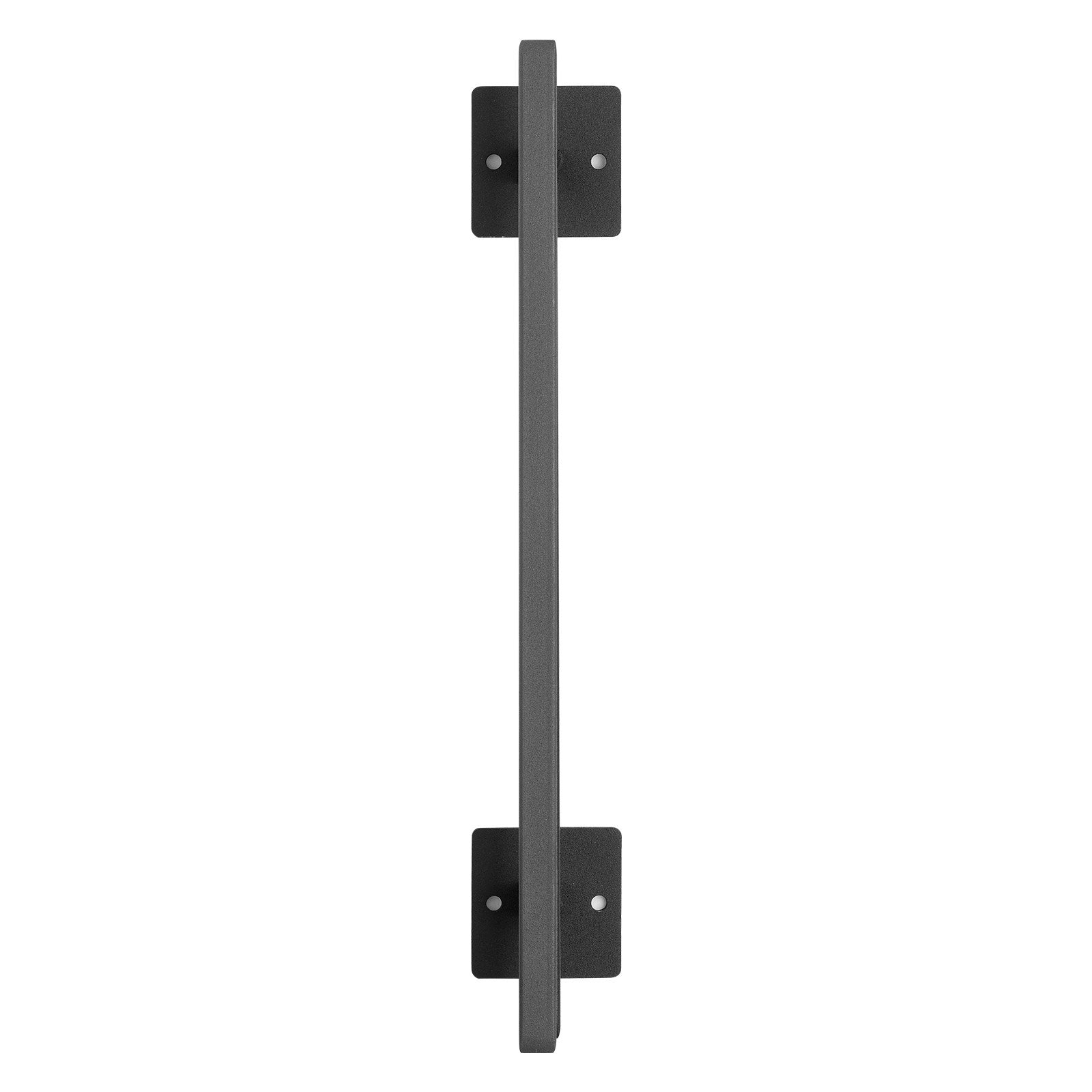 Barn Door Handle 12.6 In Rustic Heavy Duty Carbon Steel Garden Gate Pull Handle