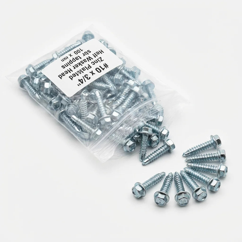 Bevvify Heavy Duty Toggle Bolt 3/16 x 3 inch zinc 20pcs